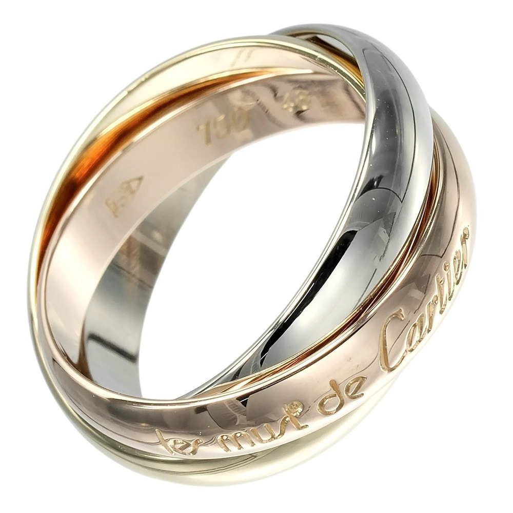CARTIER 18k Gold Trinity Ring